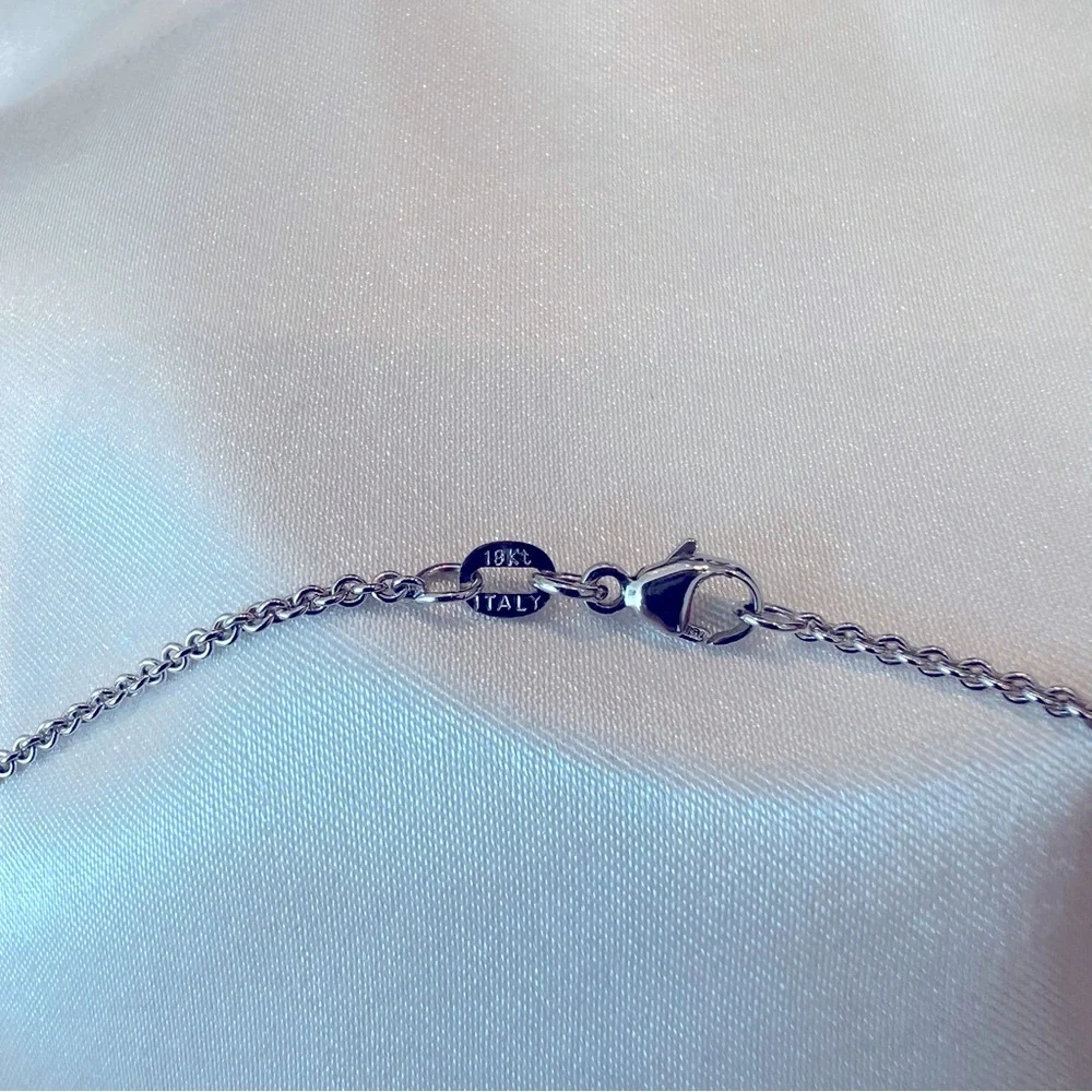 Sterling Silver Sunshine Pendant and Chain. 10 inches with pendant. - Picture 3 of 3